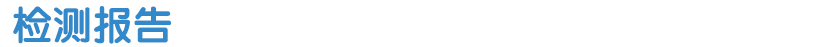 检测报告